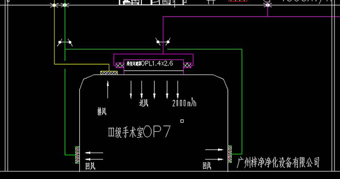 層流送風(fēng)天花設(shè)計(jì)方案