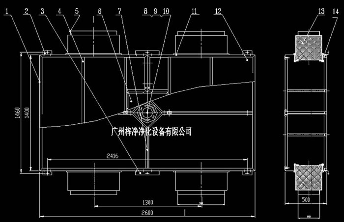 送風(fēng)天花設(shè)計圖